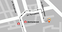 Схема проезда в АрендаАвто-бгд